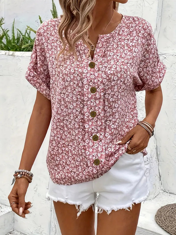 Anoria™ | Floral Casual Blouse