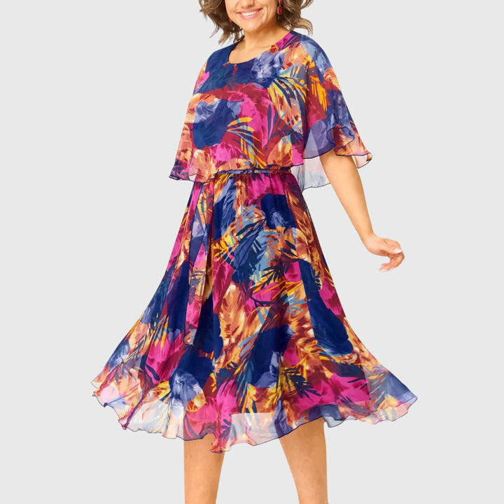 Ayala™ | Comfortable Chiffon Dress in Plus Sizes