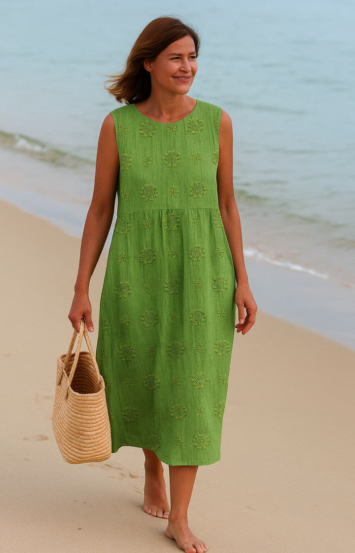 Saphyria™ | Elegant Midi Dress