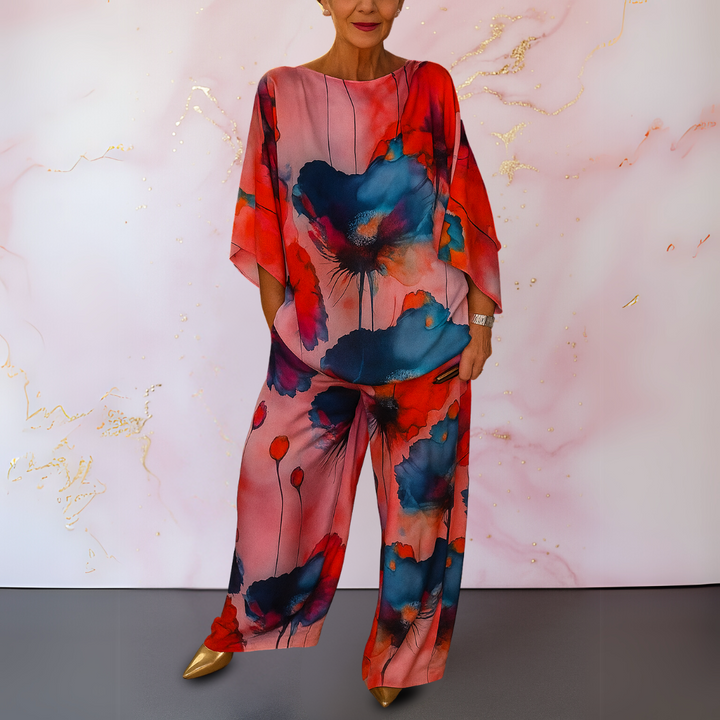 Moniera™ | Satin Two-Piece Women’s Set