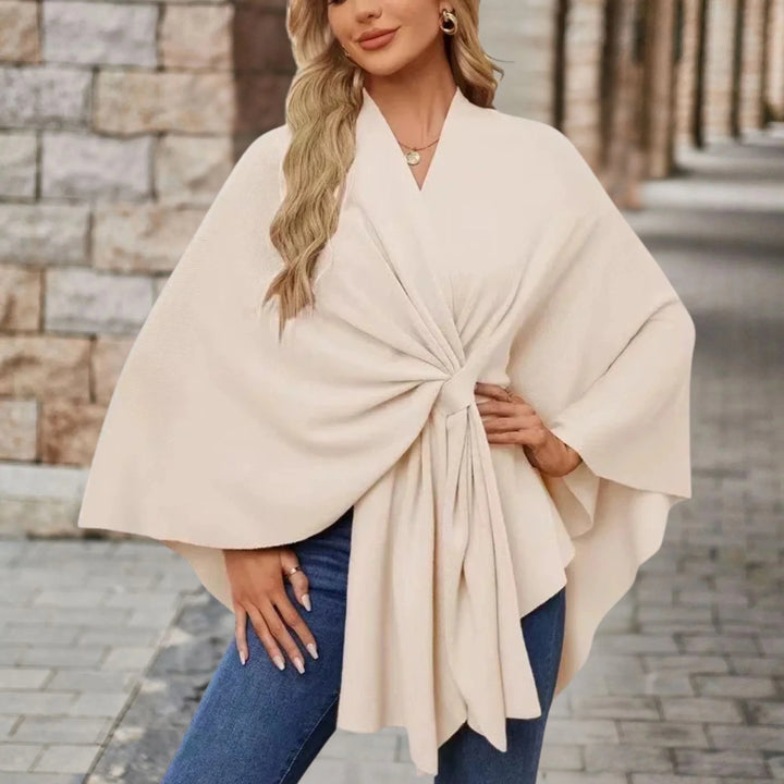 Yvette™ | Elegant Draped Poncho
