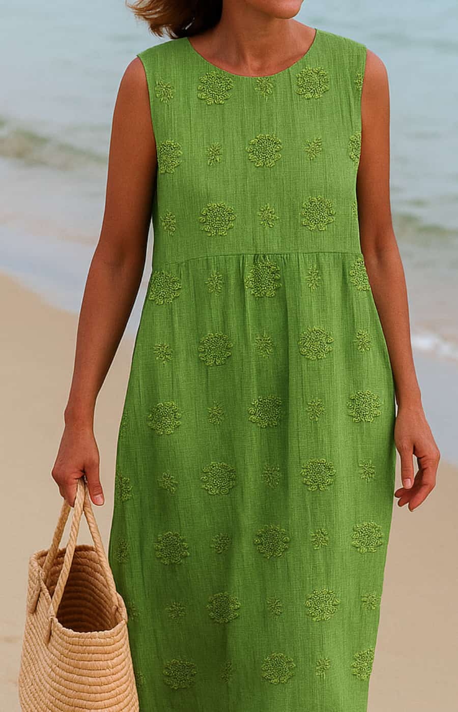 Saphyria™ | Elegant Midi Dress