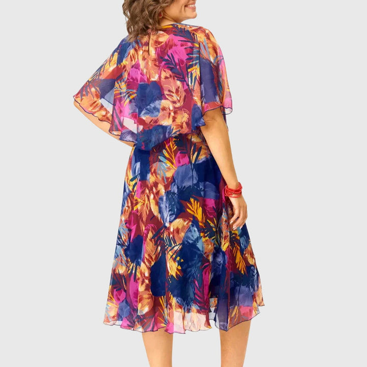Ayala™ | Comfortable Chiffon Dress in Plus Sizes