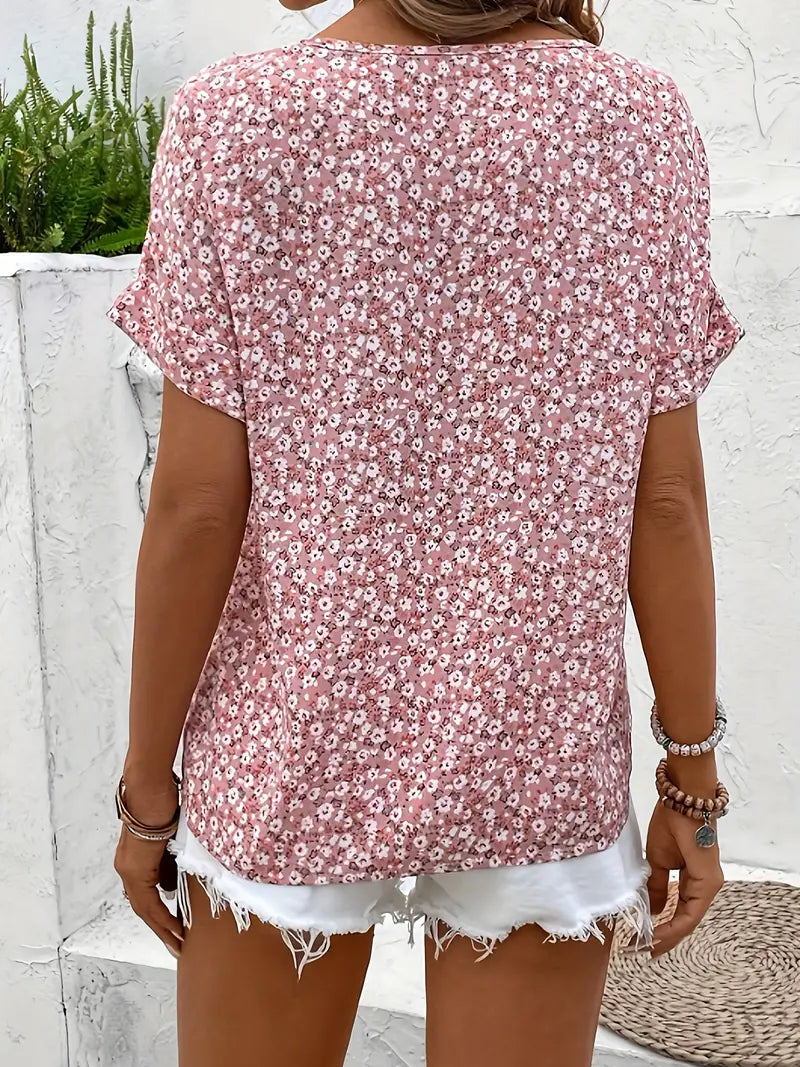 Anoria™ | Floral Casual Blouse