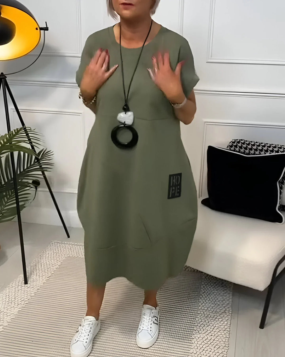 Juliette™ | Casual Comfort Dress with Pocket