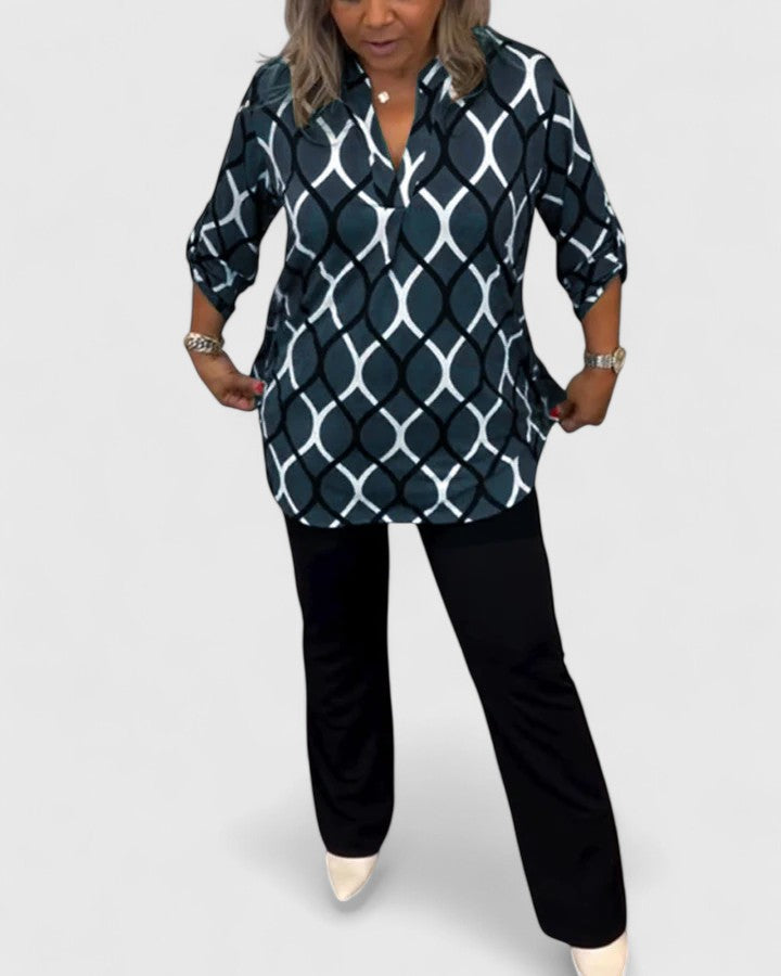 Calindrae™ | Sophisticated Everyday Blouse