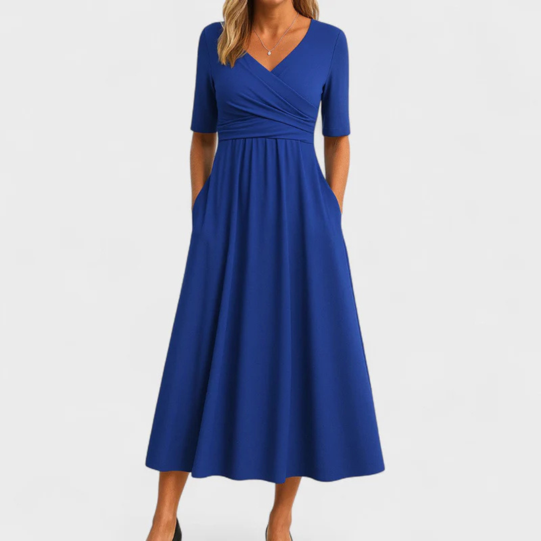 Arlise | Elegant Crossed Dress