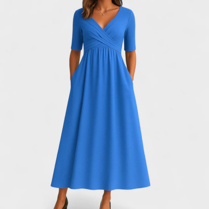 Arlise | Elegant Crossed Dress