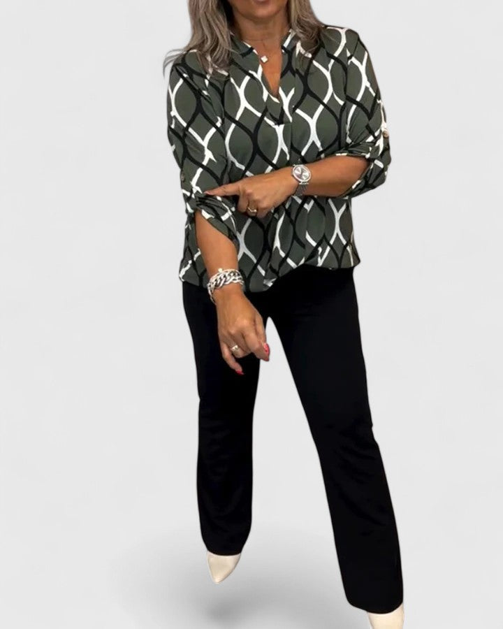 Calindrae™ | Sophisticated Everyday Blouse