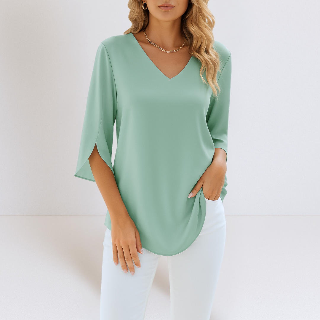 Amlyra™ | Elegant Casual Blouse