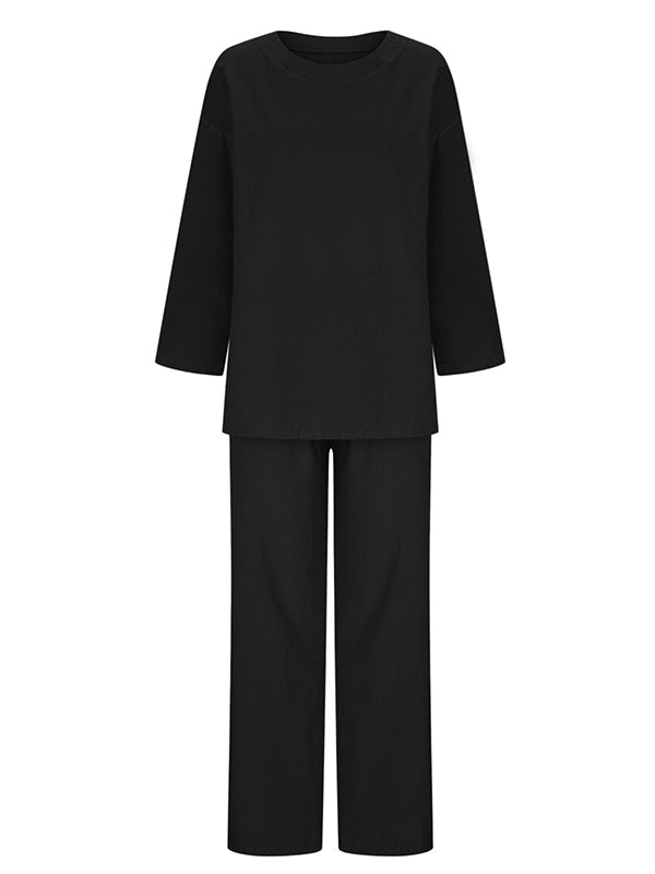 Alviera™ | Elegant Two-Piece Linen Set