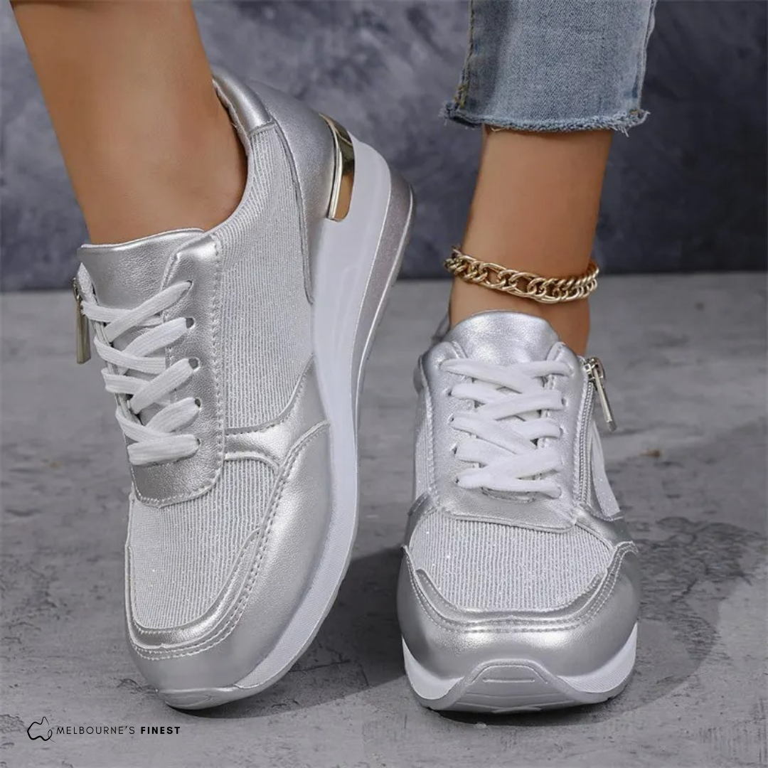Lunara™ | Chic Sparkle Sneakers