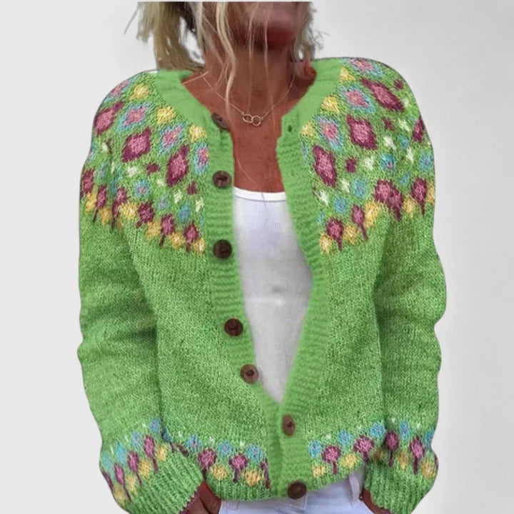 Cordelle™ – Soft Knit Button Cardigan