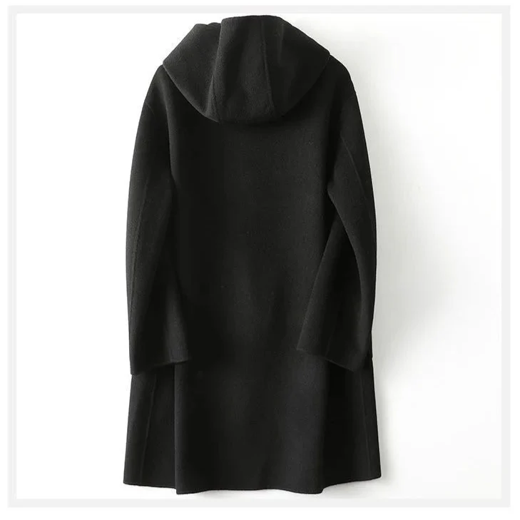 Victorine™ | Wool Hooded Coat