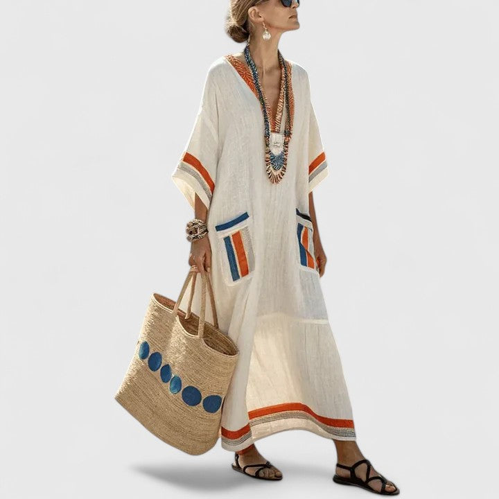 Cressilda – Bohemian Maxi Kaftan