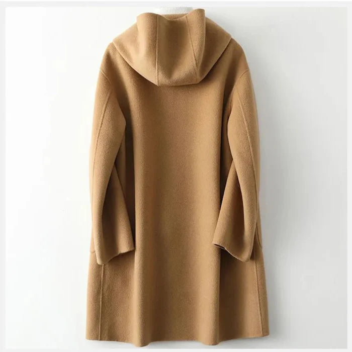 Victorine™ | Wool Hooded Coat