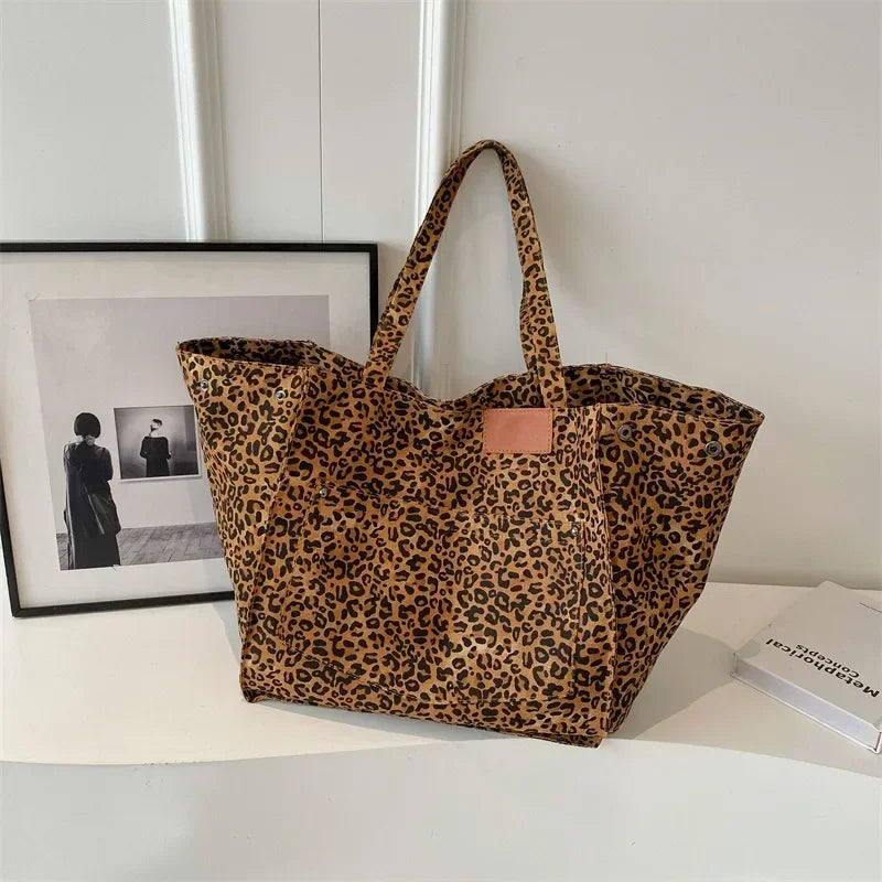 ODILE™– Effortless Chic Leopard Tote Bag