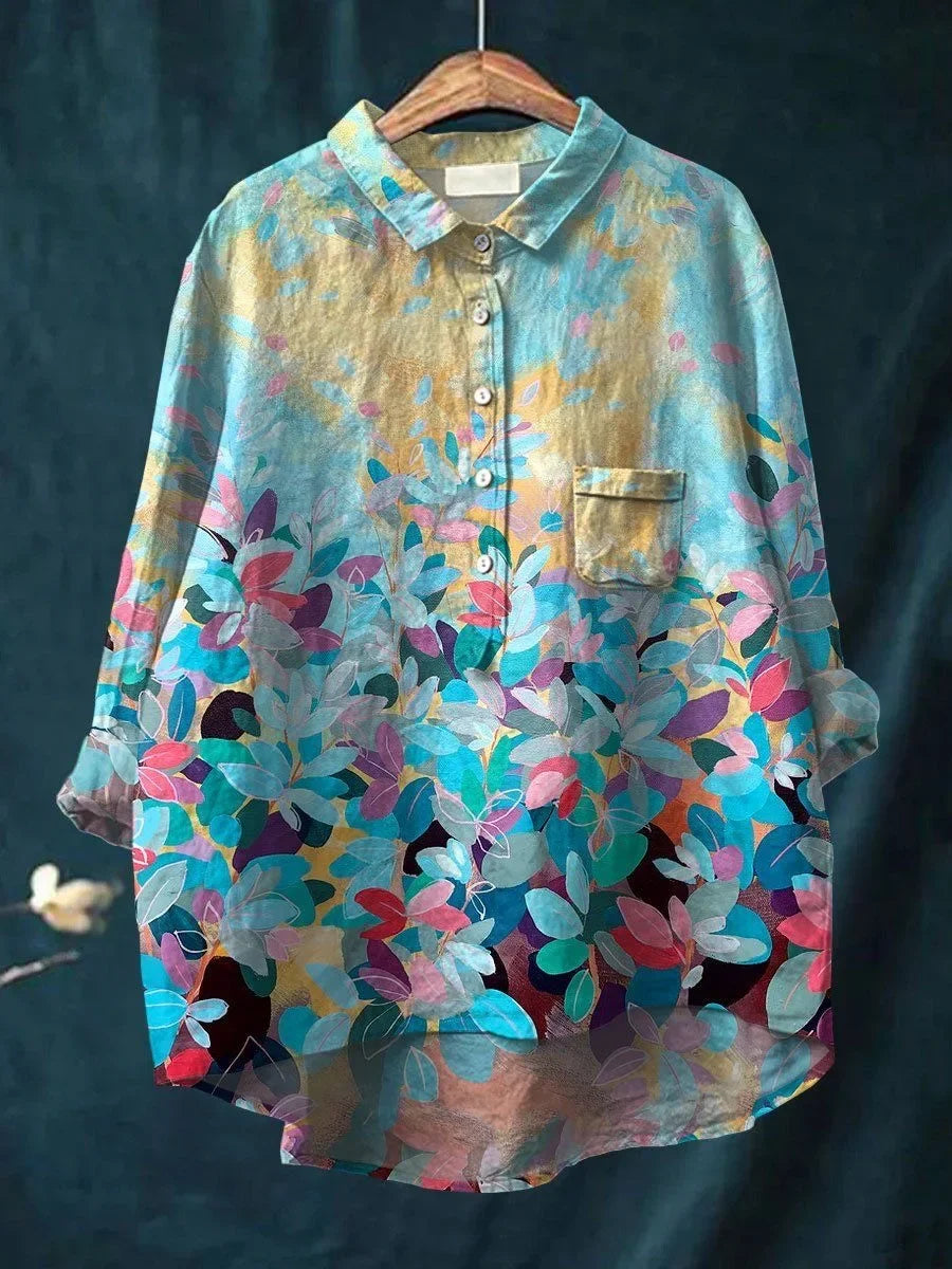Sofia® | Stylish Floral Shirt with Buttons