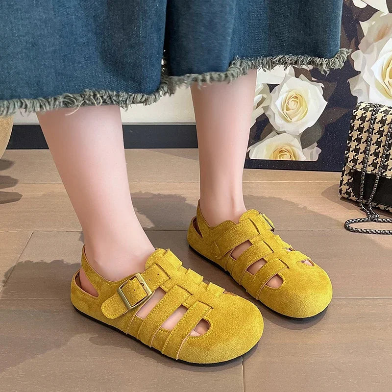 Baotou™ | Orthopedic Summer Sandals – Versatile Woven Fishbone Shoes