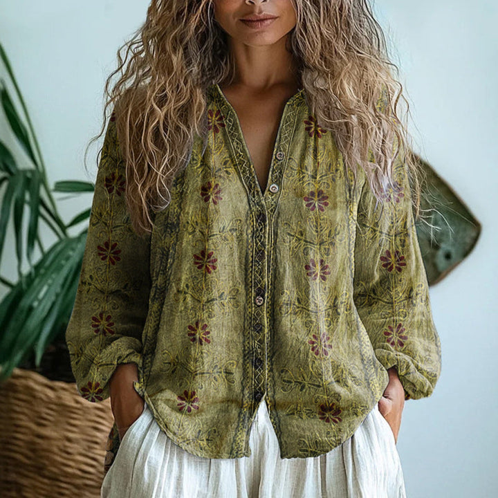 Madison™ | Relaxed Blouse with Nature Print