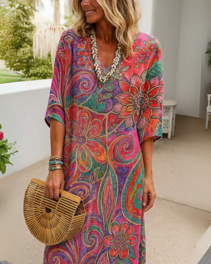 Bria™ | Timeless Bloom Dress