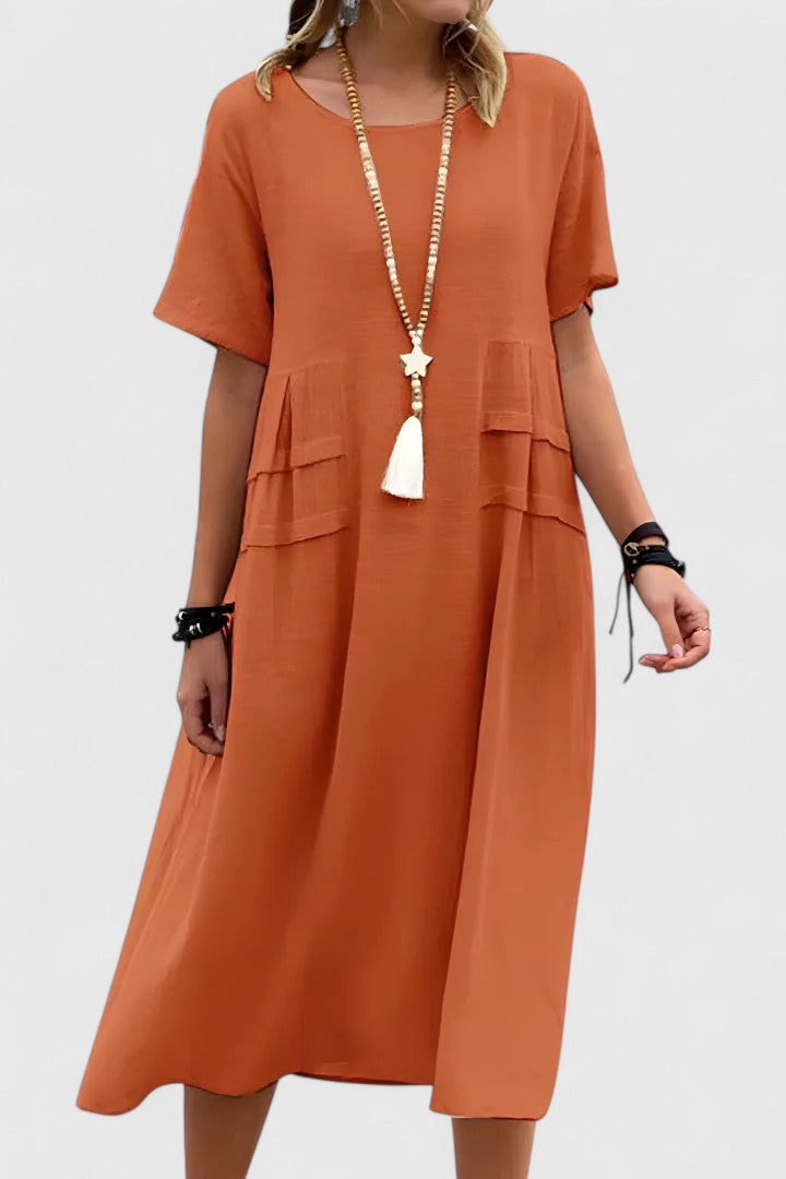 Kristelle™ | Elegant Midi Dress