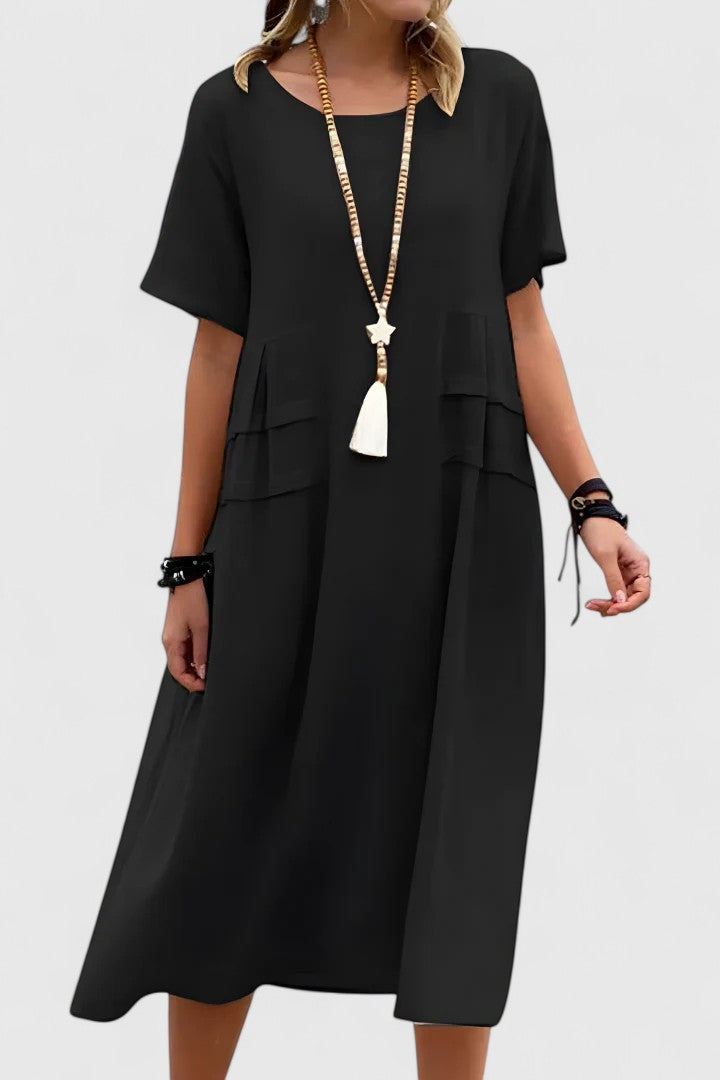 Kristelle™ | Elegant Midi Dress