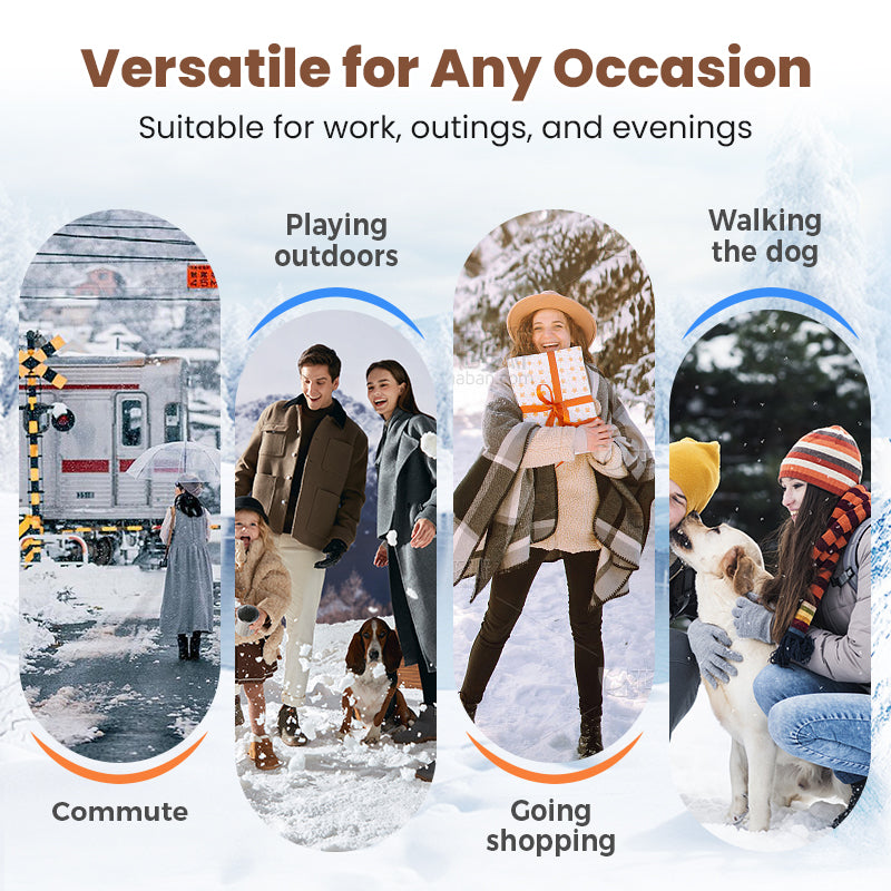 Nordelia™ | Thick Warm Chunky Heel Boots