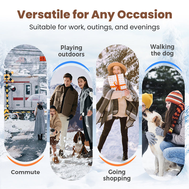 Nordelia™ | Thick Warm Chunky Heel Boots