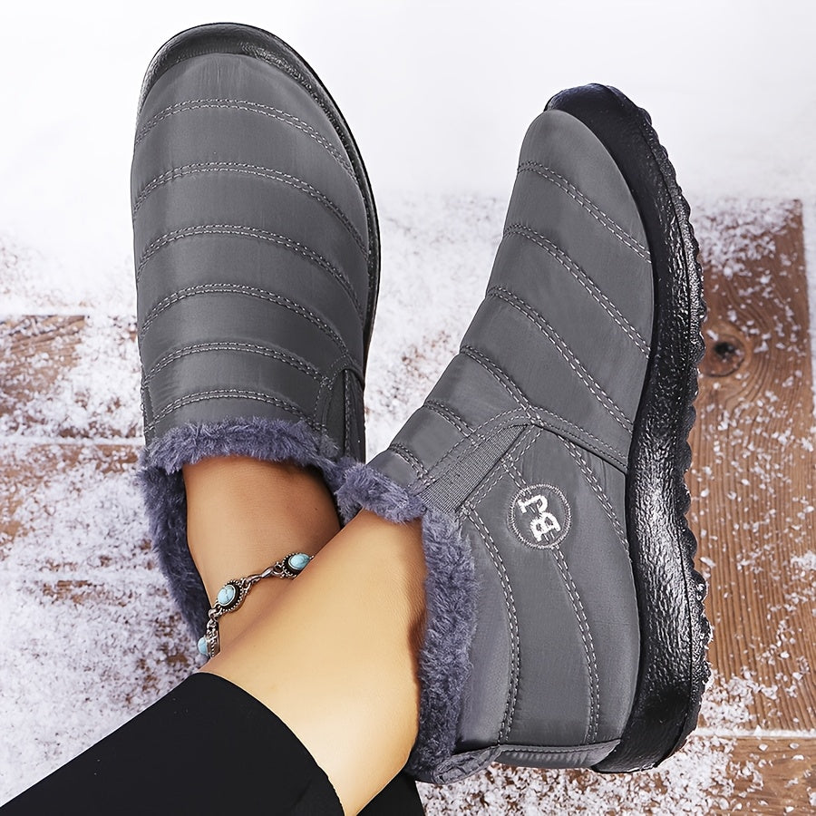VICTORIA™ | Warm Winter Slip-On Boots