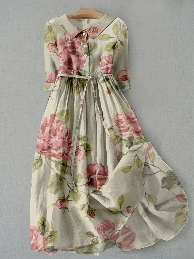 Marleza™ | Vintage Floral Lace Dress