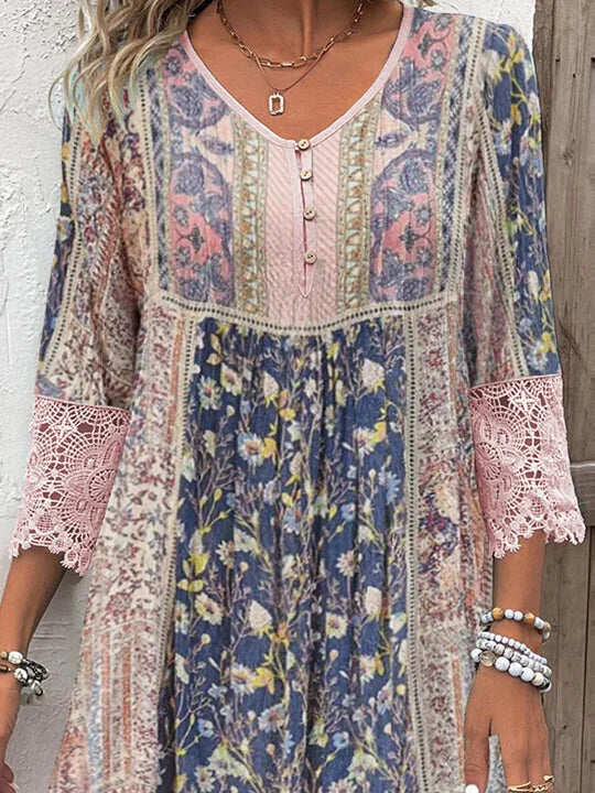 Raelina™ | Boho Lace Dress
