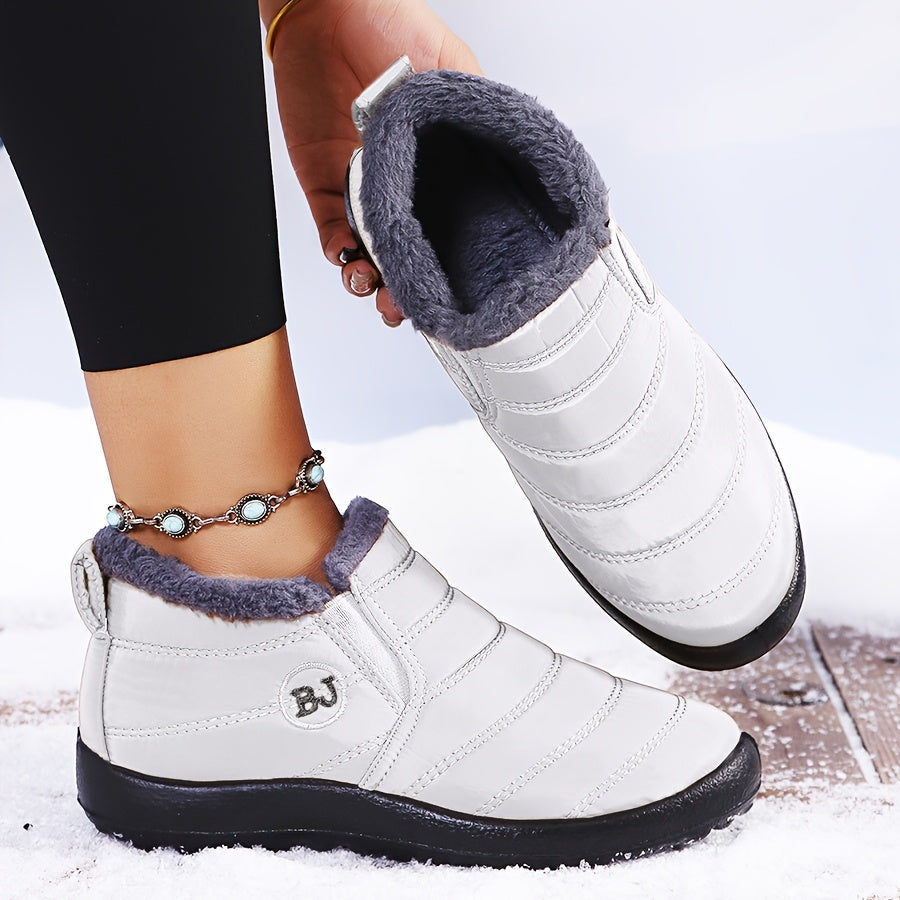 VICTORIA™ | Warm Winter Slip-On Boots
