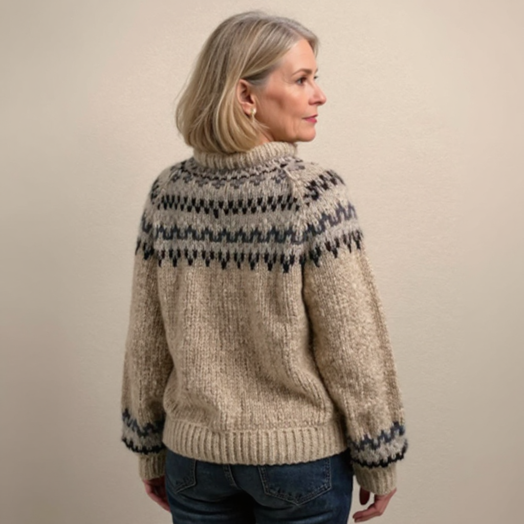 Ashley | Vintage Handcrafted Icelandic Jumper