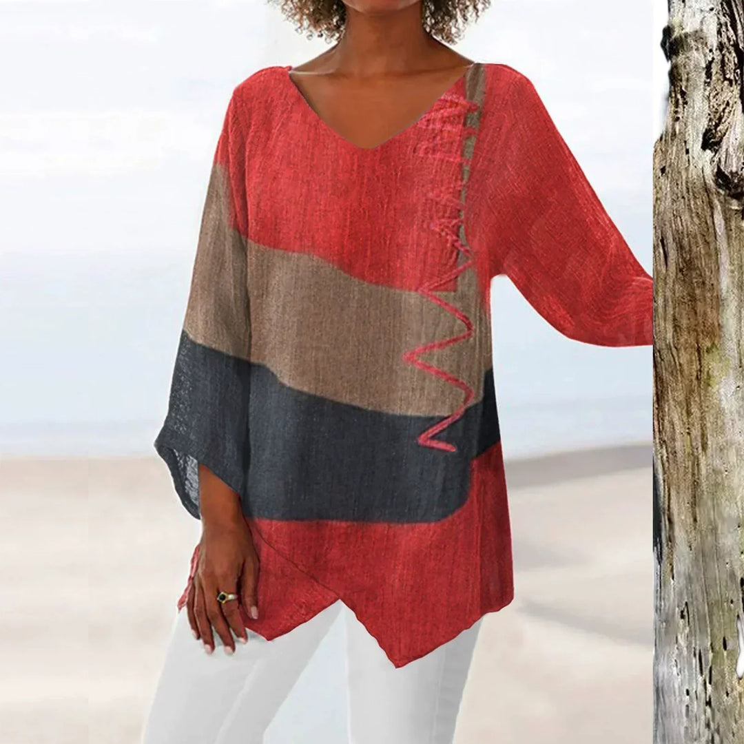 Eloise™ | Artistic V-Neck Tunic