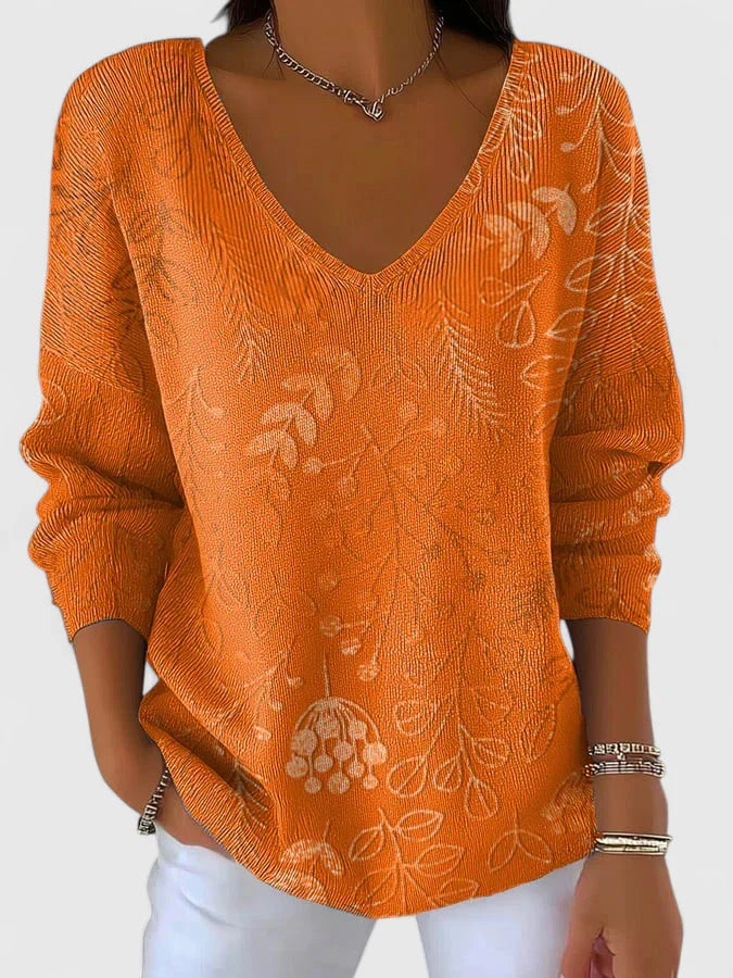 Aisvelle™ | Sophisticated V-Neck Top