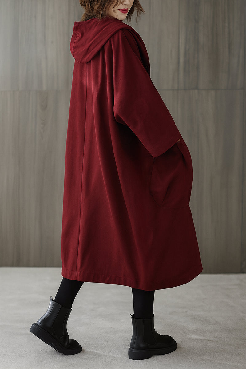 Annelore™ | Oversized Water-Resistant Windbreaker Jacket