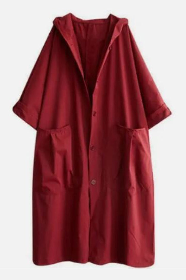 Annelore™ | Oversized Water-Resistant Windbreaker Jacket