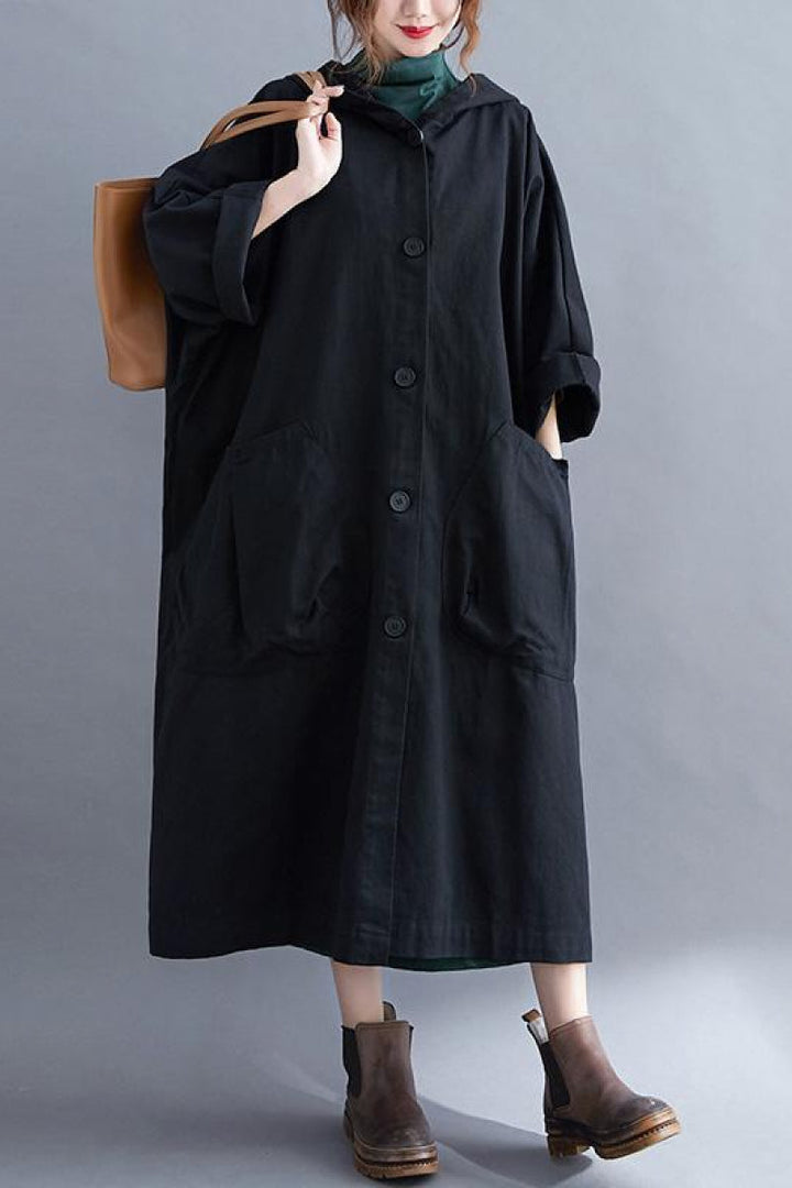 Annelore™ | Oversized Water-Resistant Windbreaker Jacket