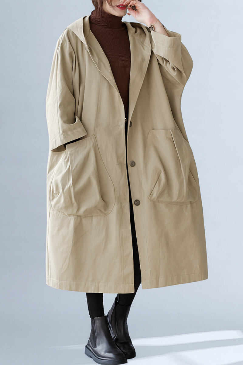 Annelore™ | Oversized Water-Resistant Windbreaker Jacket