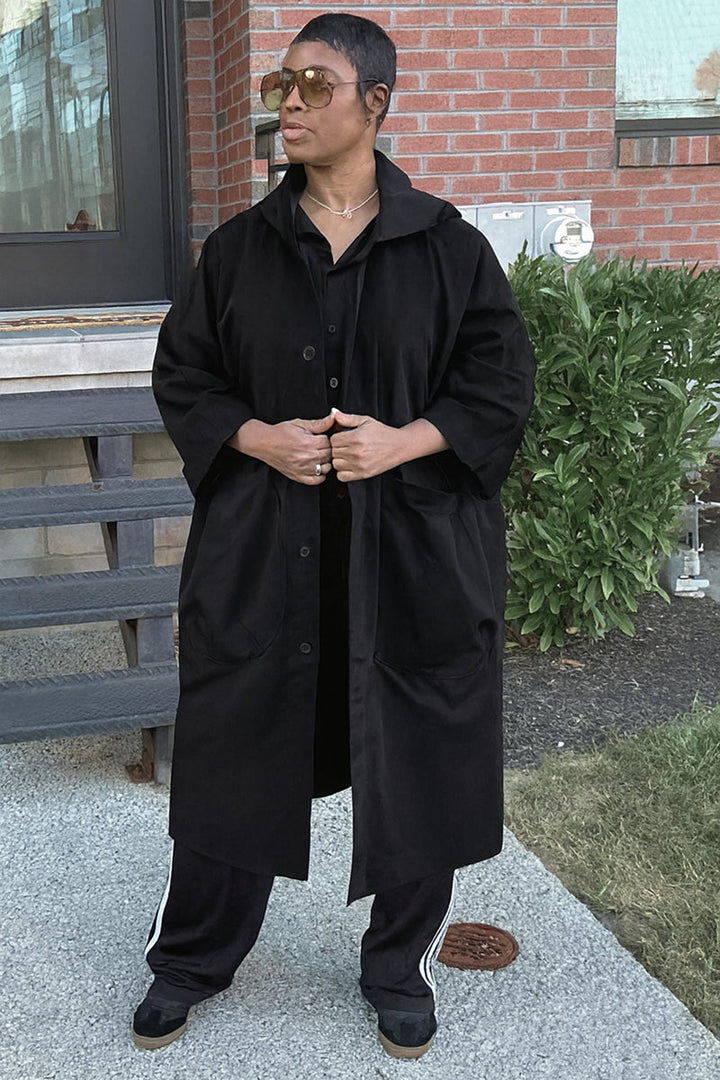 Annelore™ | Oversized Water-Resistant Windbreaker Jacket