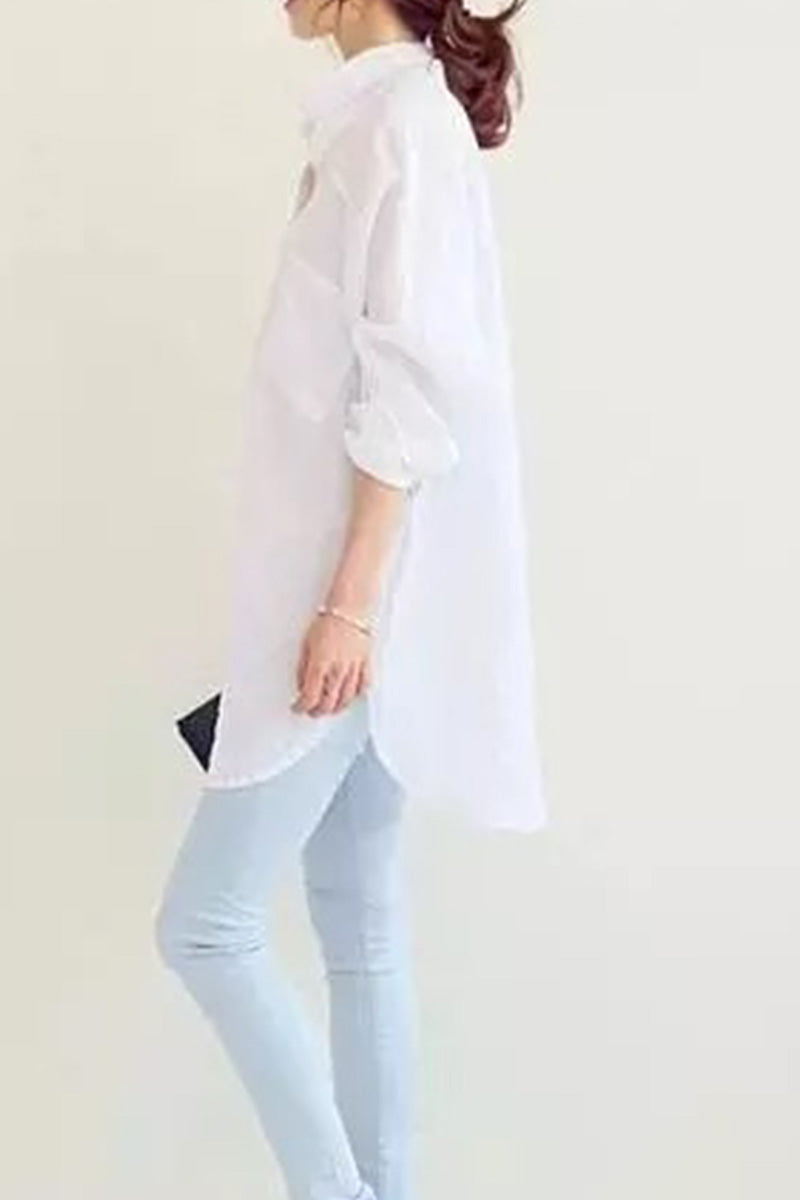 Mara™ | Oversized Linen Shirt