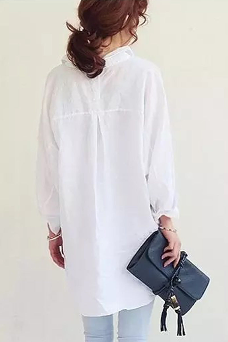Mara™ | Oversized Linen Shirt