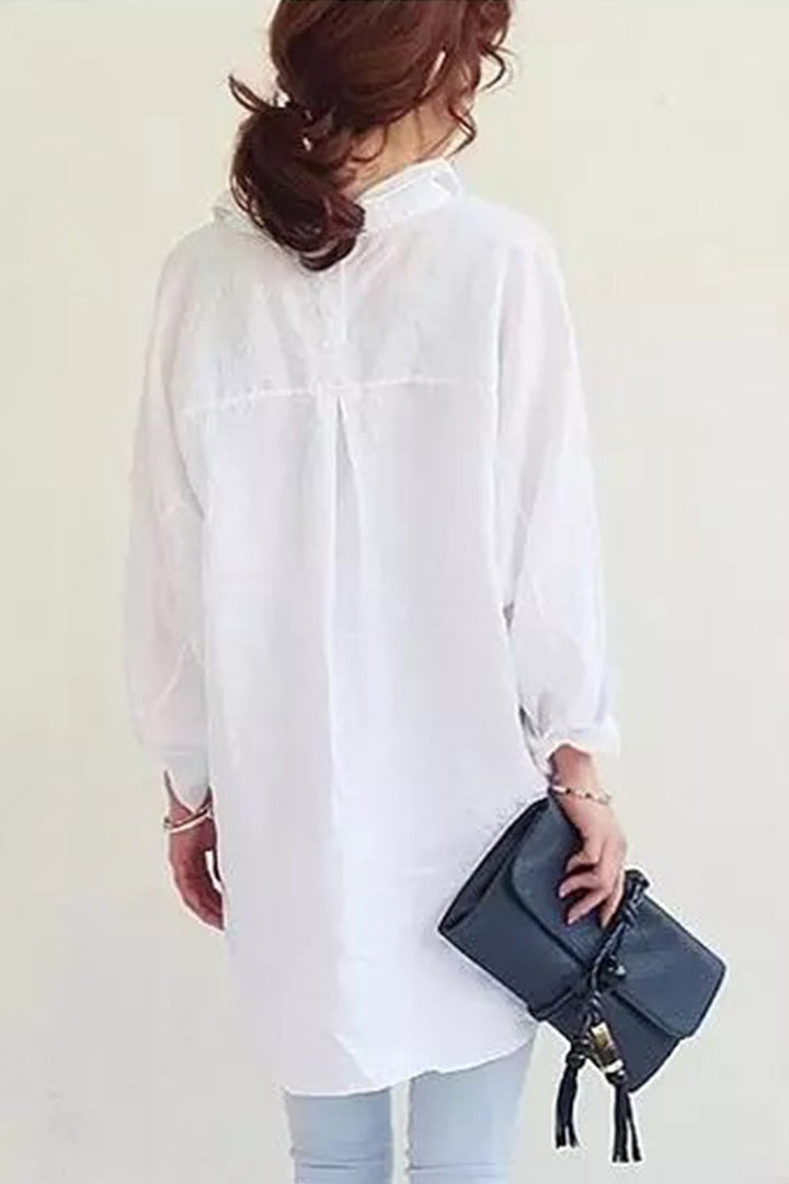 Mara™ | Oversized Linen Shirt