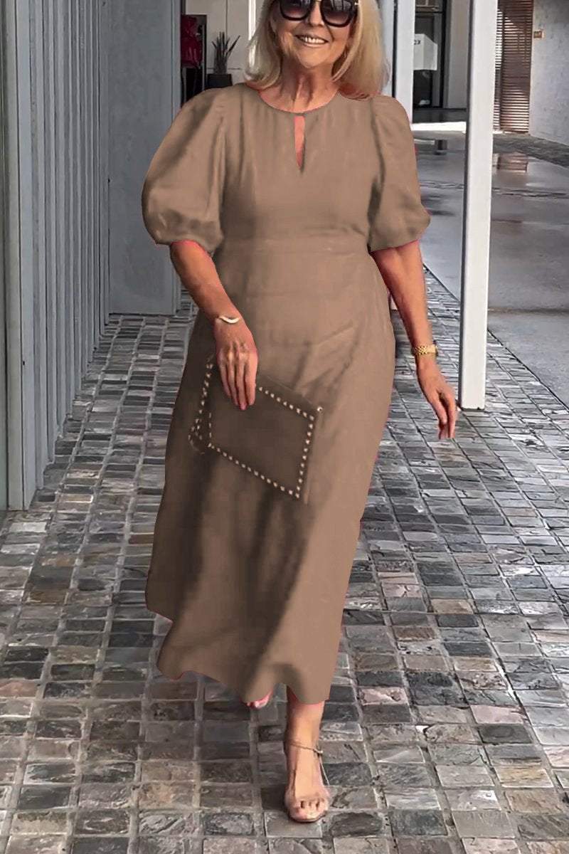 Noelia™ | Puff Elegant Timeless Dress