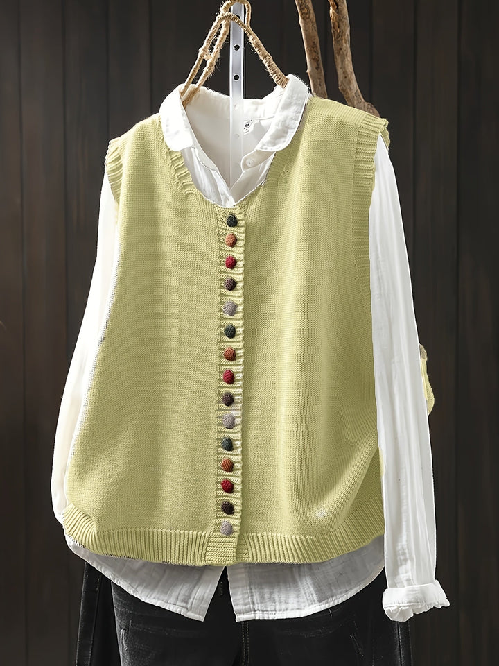 Toriane™ | Sleeveless Knitted Vest