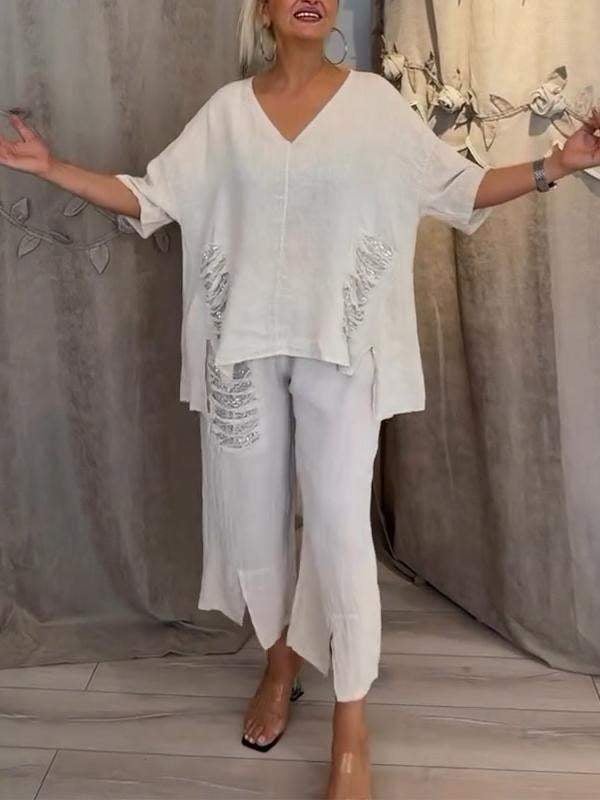 Marina™ | Elegant Two-Piece Summer Set