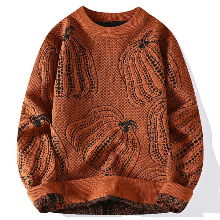 Carmella™ | Pumpkin Knit Sweater