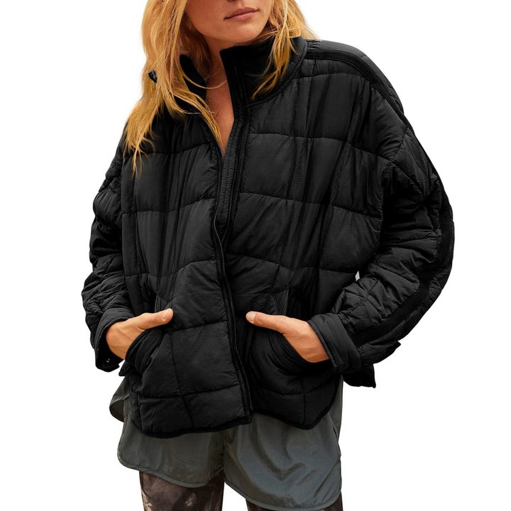 Aprielle™ | Lightweight Compact Zip Puffer Jacket
