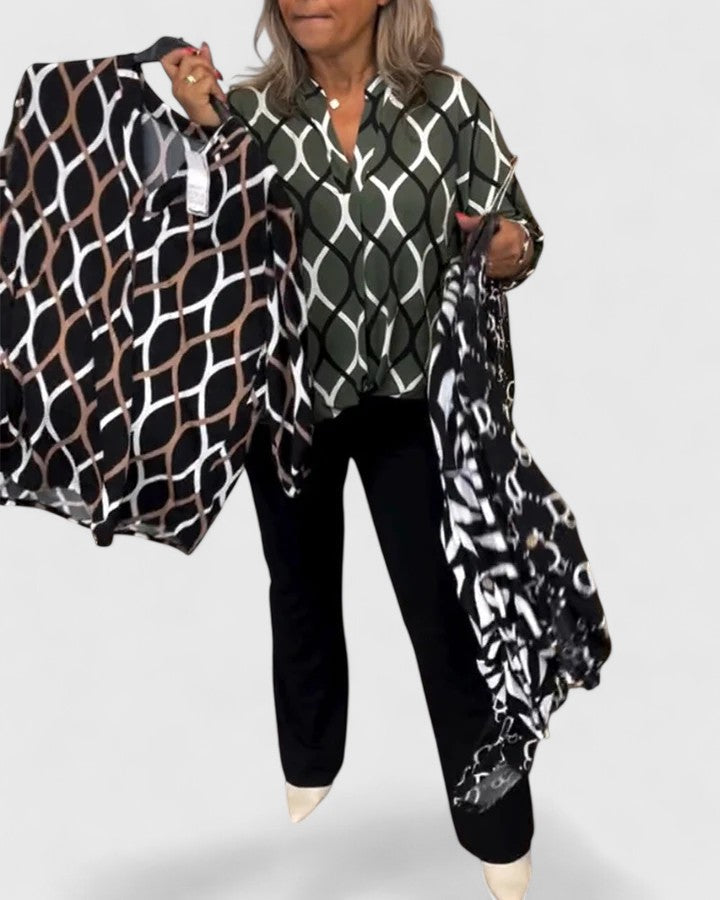 Calindrae™ | Sophisticated Everyday Blouse